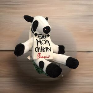 Chick-Fil-A Cow Plush Eat Mor Chikin More Chicken Stuffed Animal